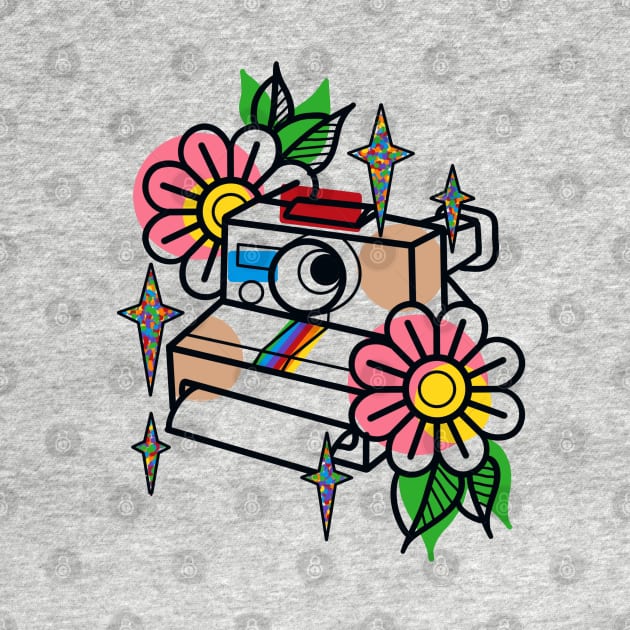 Camera Tattoo Design by Jahaziel Sandoval